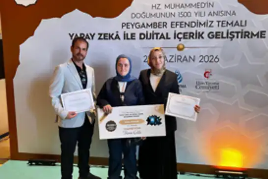 Batmanlı öğrenci yapay zekâ yarışmasında ödül kazandı