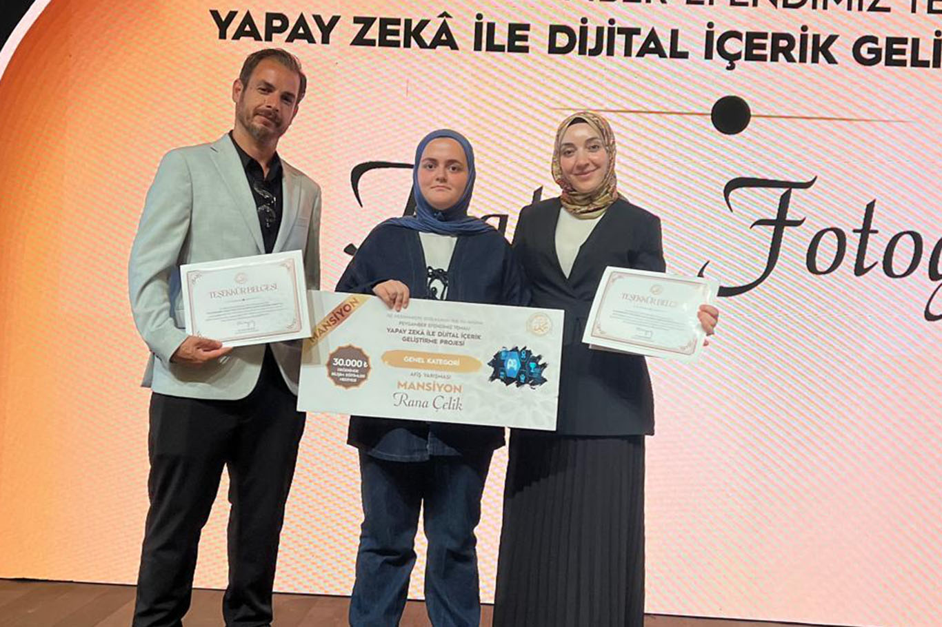 Batmanlı öğrenci yapay zekâ yarışmasında ödül kazandı