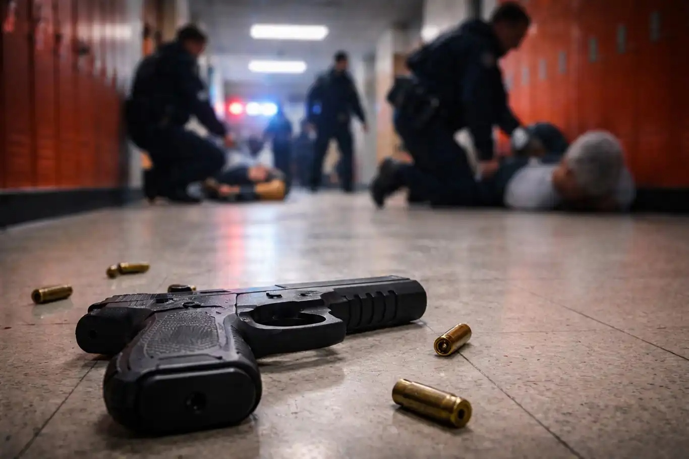 Two dead, child injured in shooting at California public library