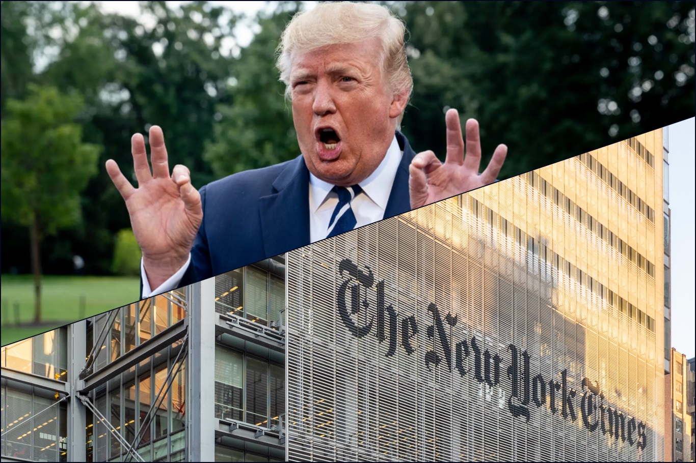 Trump, savaşın sonuçları sorgulanınca vatana ihanetle suçladığı gazetecileri tehdit etti