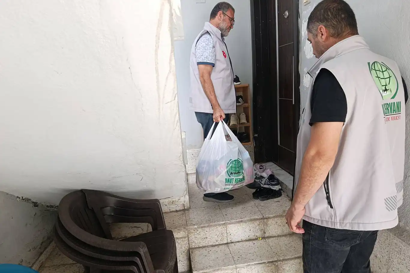 Umut Kervanı Hatay Derneğinden yetim ve ihtiyaç sahiplerine yardım