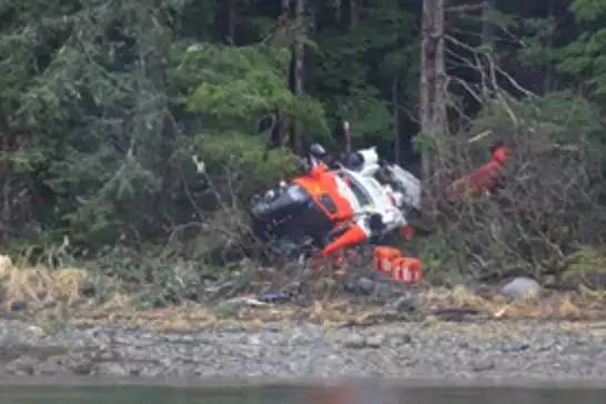 US Coast Guard helicopter crashes during training flight in Alaska