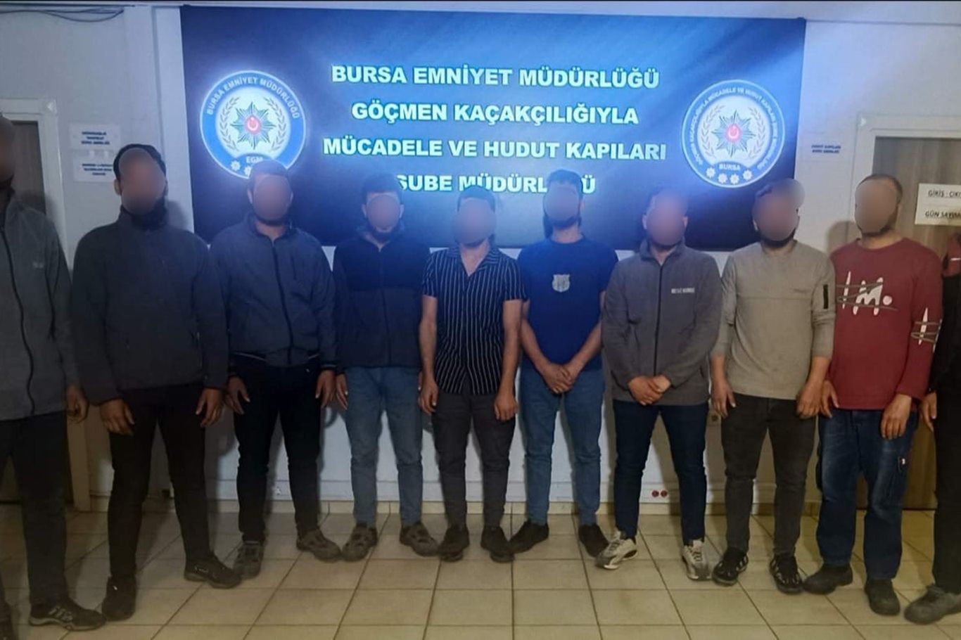 Bursa'da huzur uygulaması: 3 bin kişi sorgulandı