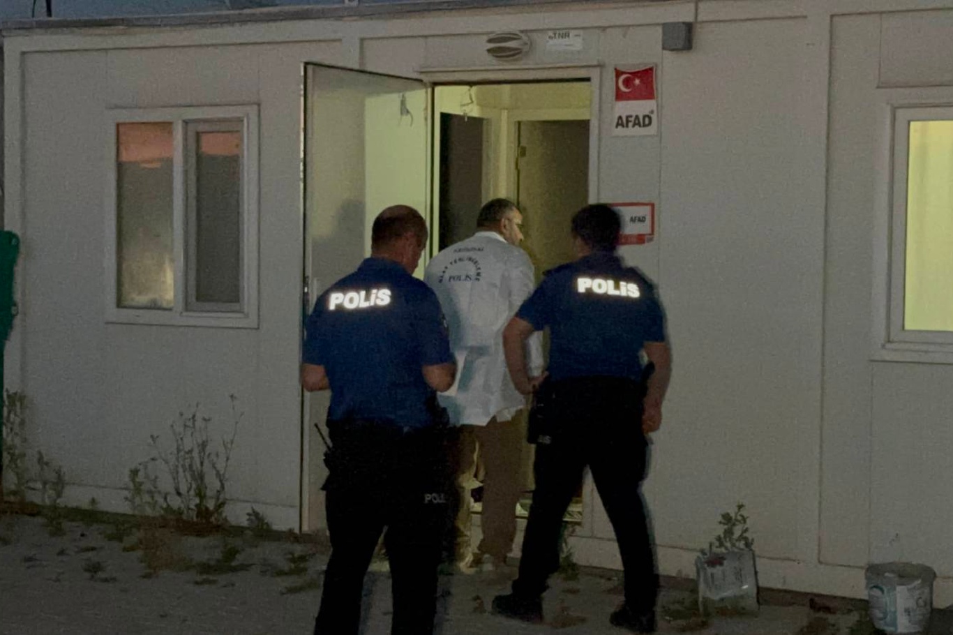 Konteyner kentte yalnız yaşayan şahıs ölü bulundu