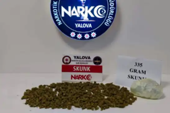 Yalova'da uyuşturucu operasyonu: 1 tutuklama