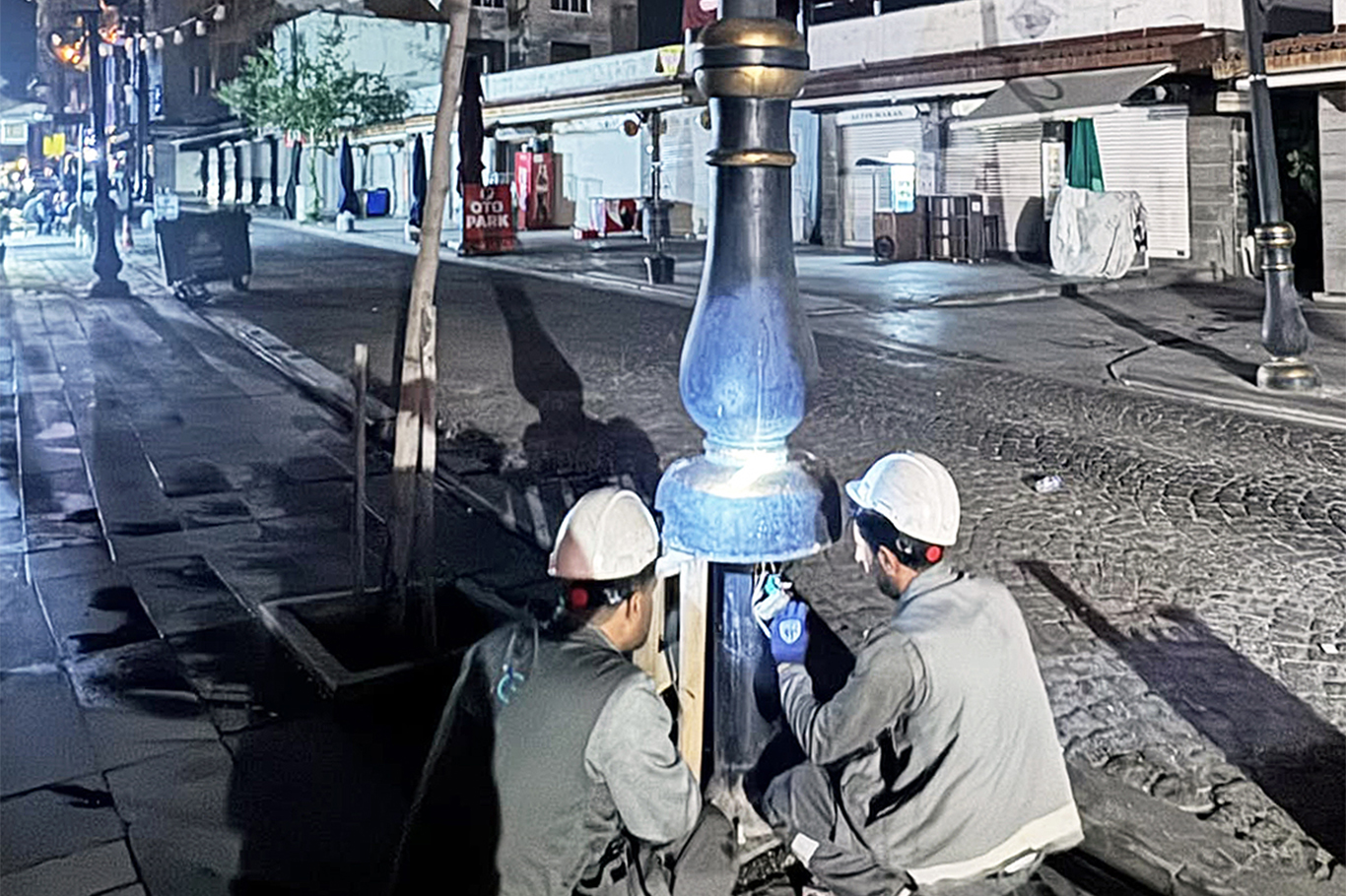 Dicle Elektrik’ten tarihi Suriçi’ne estetik ve enerji verimli aydınlatma