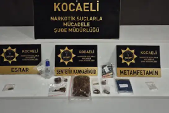 Kocaeli’de uyuşturucu operasyonu: 5 kişi tutuklandı
