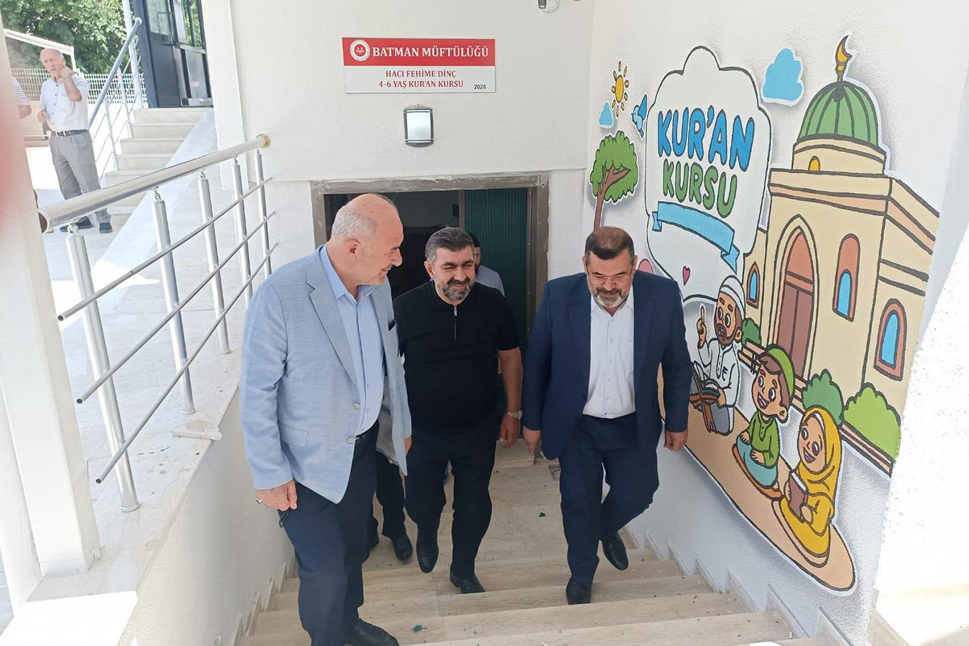 İl Müftüsü Durmuş, Hacı Fehime Dinç Camii ve Kur'an Kursu'nu ziyaret etti