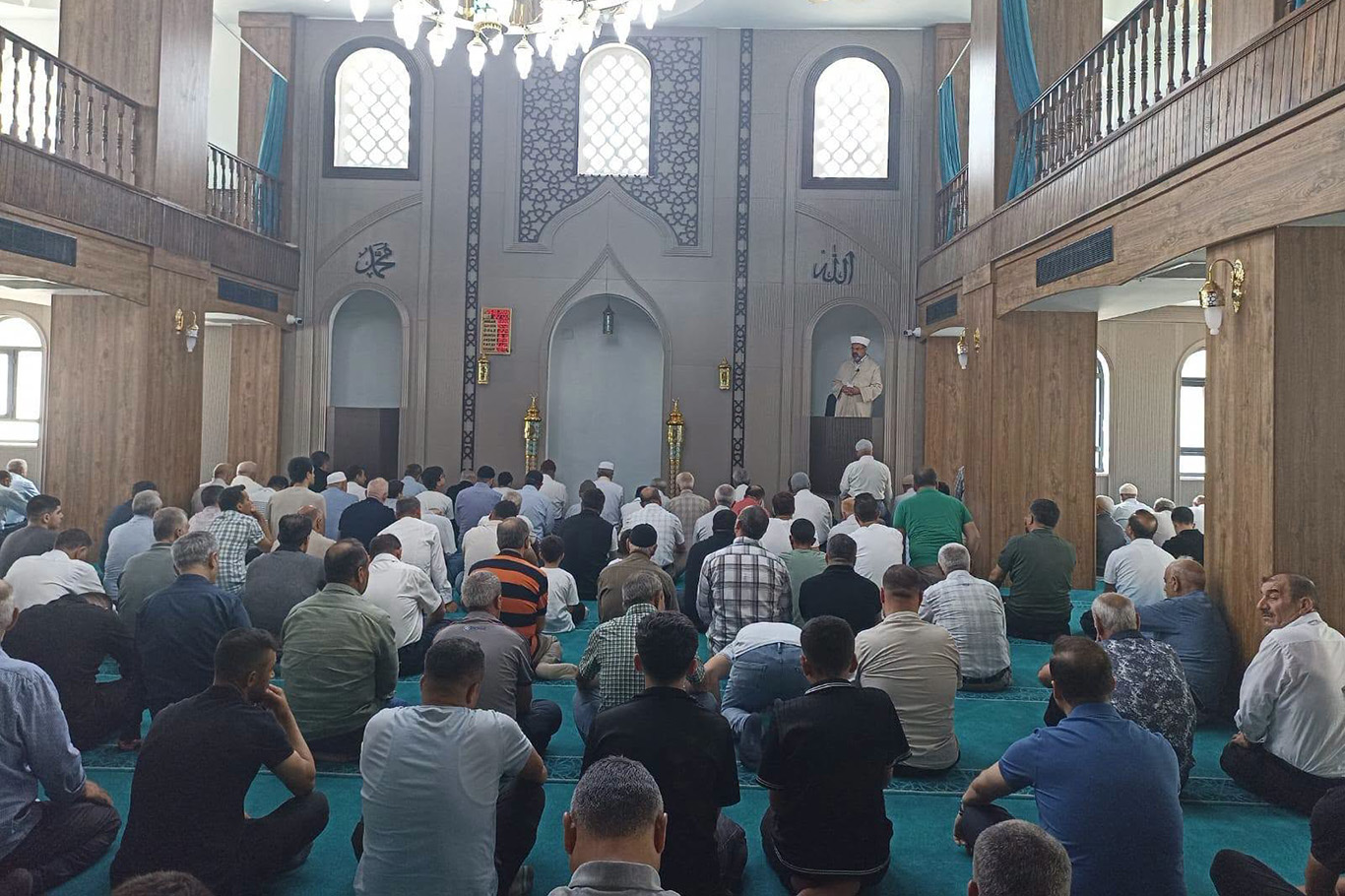 İl Müftüsü Durmuş, Hacı Fehime Dinç Camii ve Kur'an Kursu'nu ziyaret etti