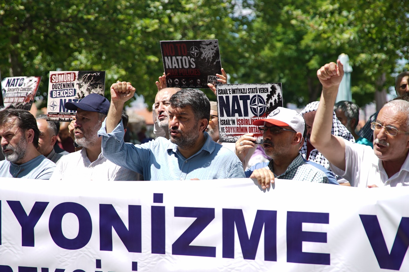 Ankara’da NATO Zirvesi protesto edildi: NATO küresel sömürü düzeninin askerî ayağıdır