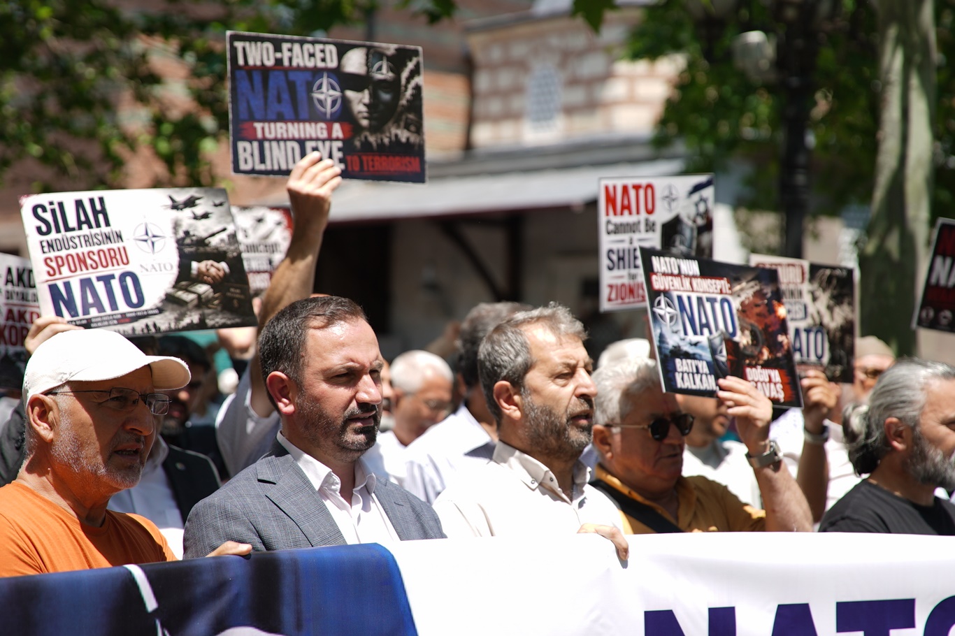Ankara’da NATO Zirvesi protesto edildi: NATO küresel sömürü düzeninin askerî ayağıdır