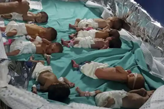 أعطال المولدات تهدد حياة الأطفال حديثي الولادة في غزة