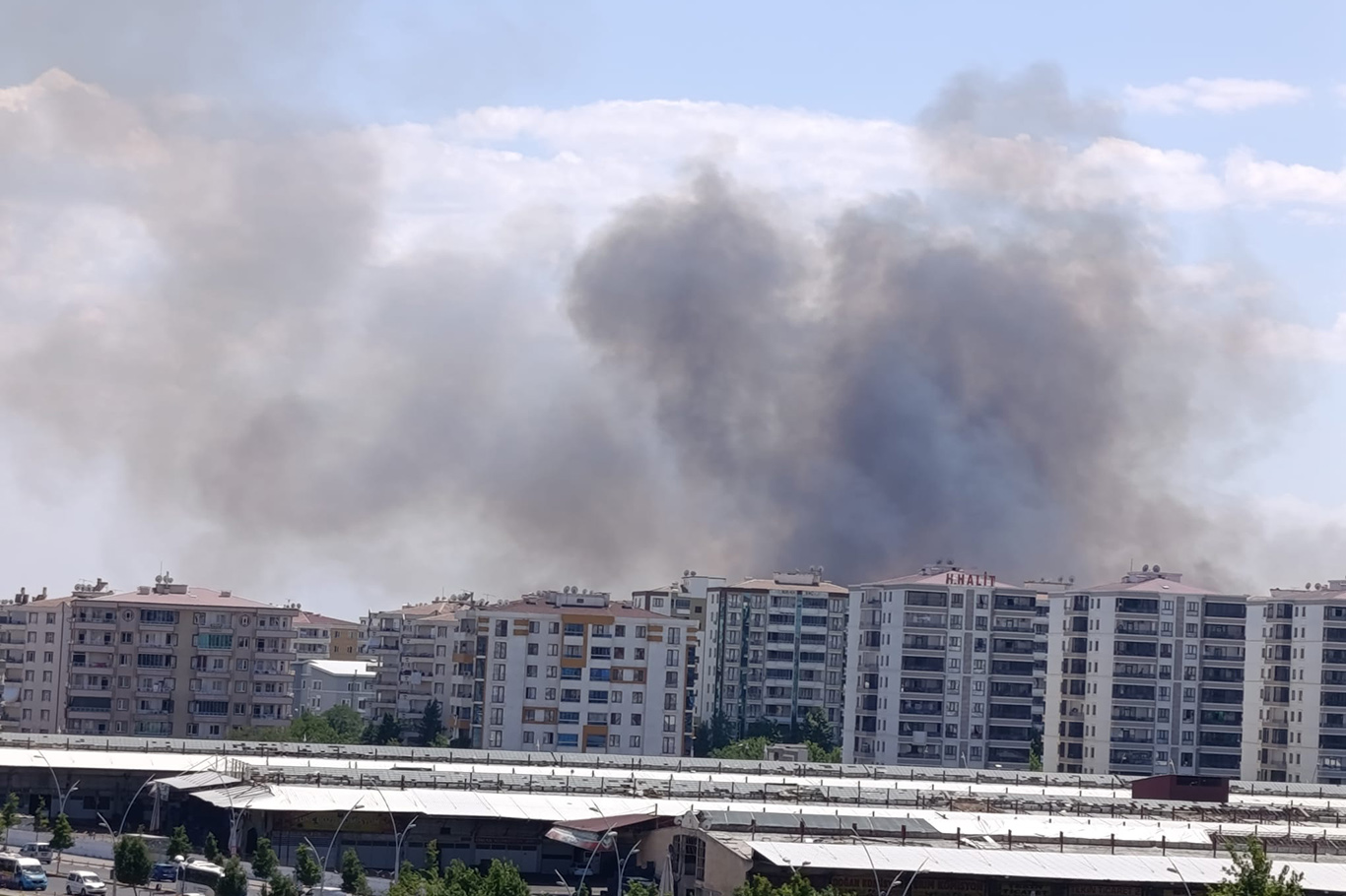 Li Dîyarbekirê şewata pirêzeyê gurr bû