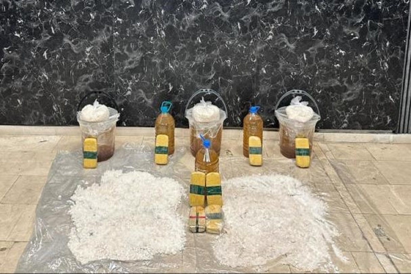 Li Stenbolê 132 kîlogram madeyên hişber hatin bidestxistin