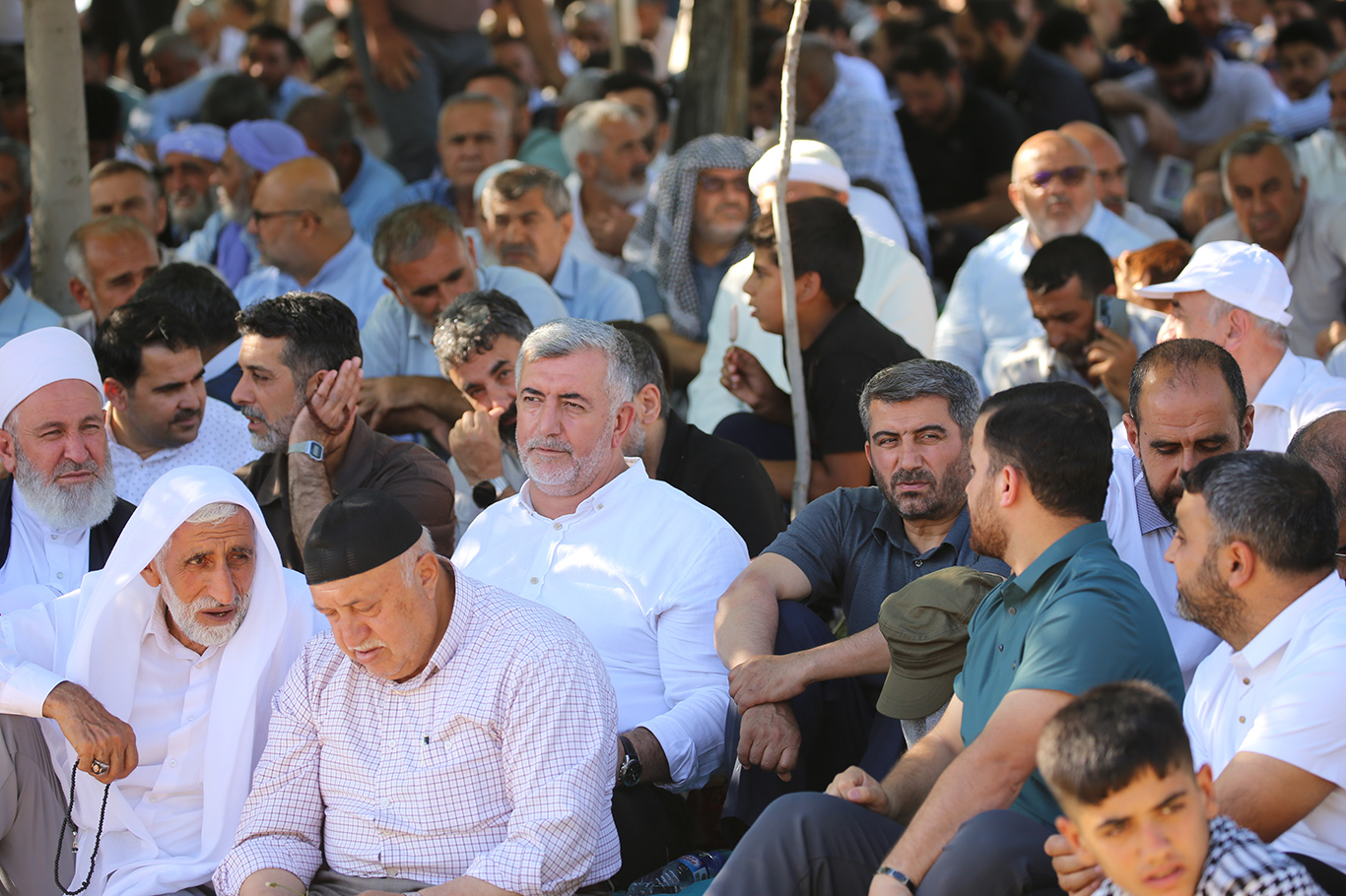 Susa Camii yarenleri şehadetlerinin 34'üncü yılında mezarları başında anıldı