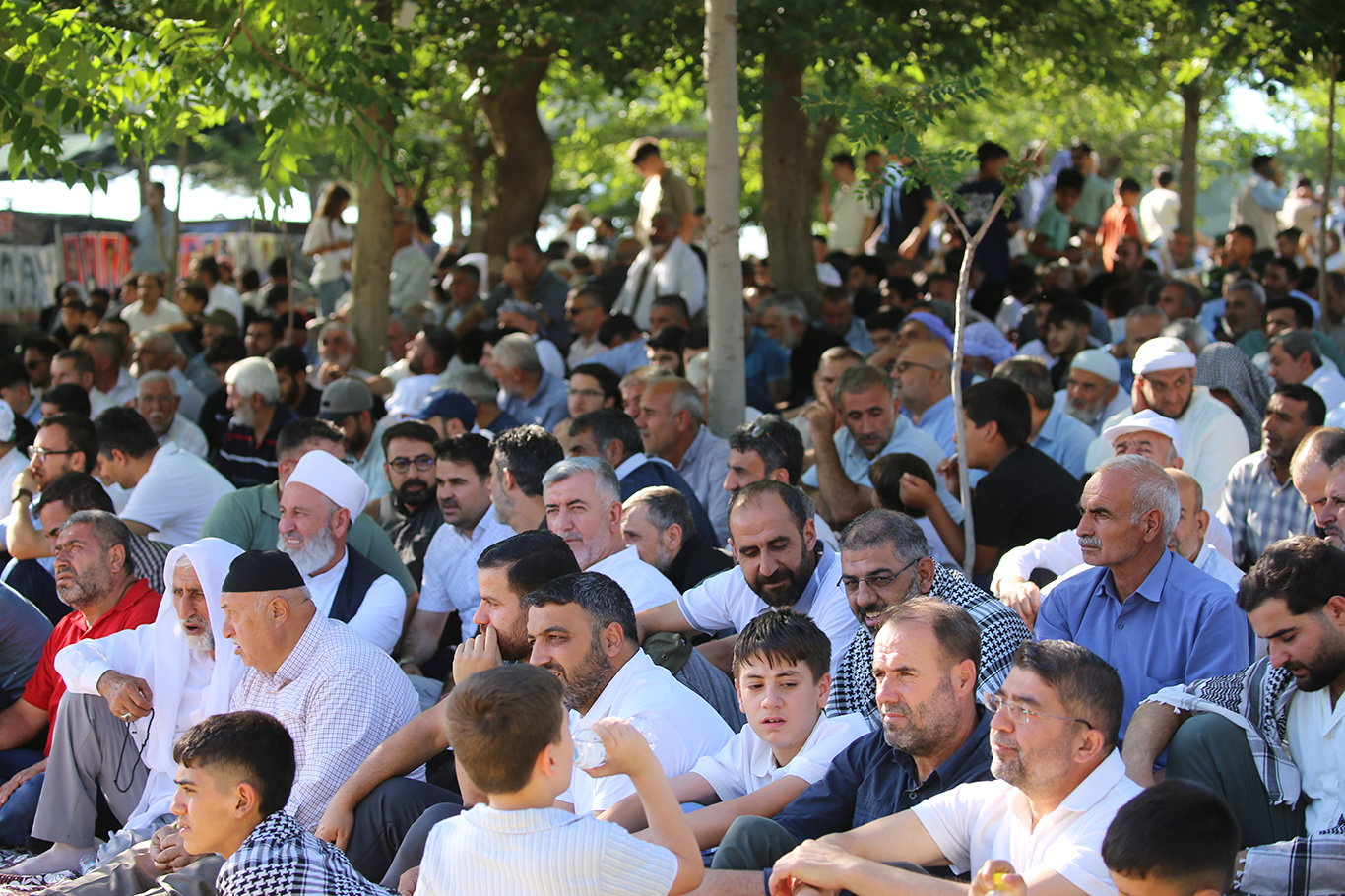 Susa Camii yarenleri şehadetlerinin 34'üncü yılında mezarları başında anıldı