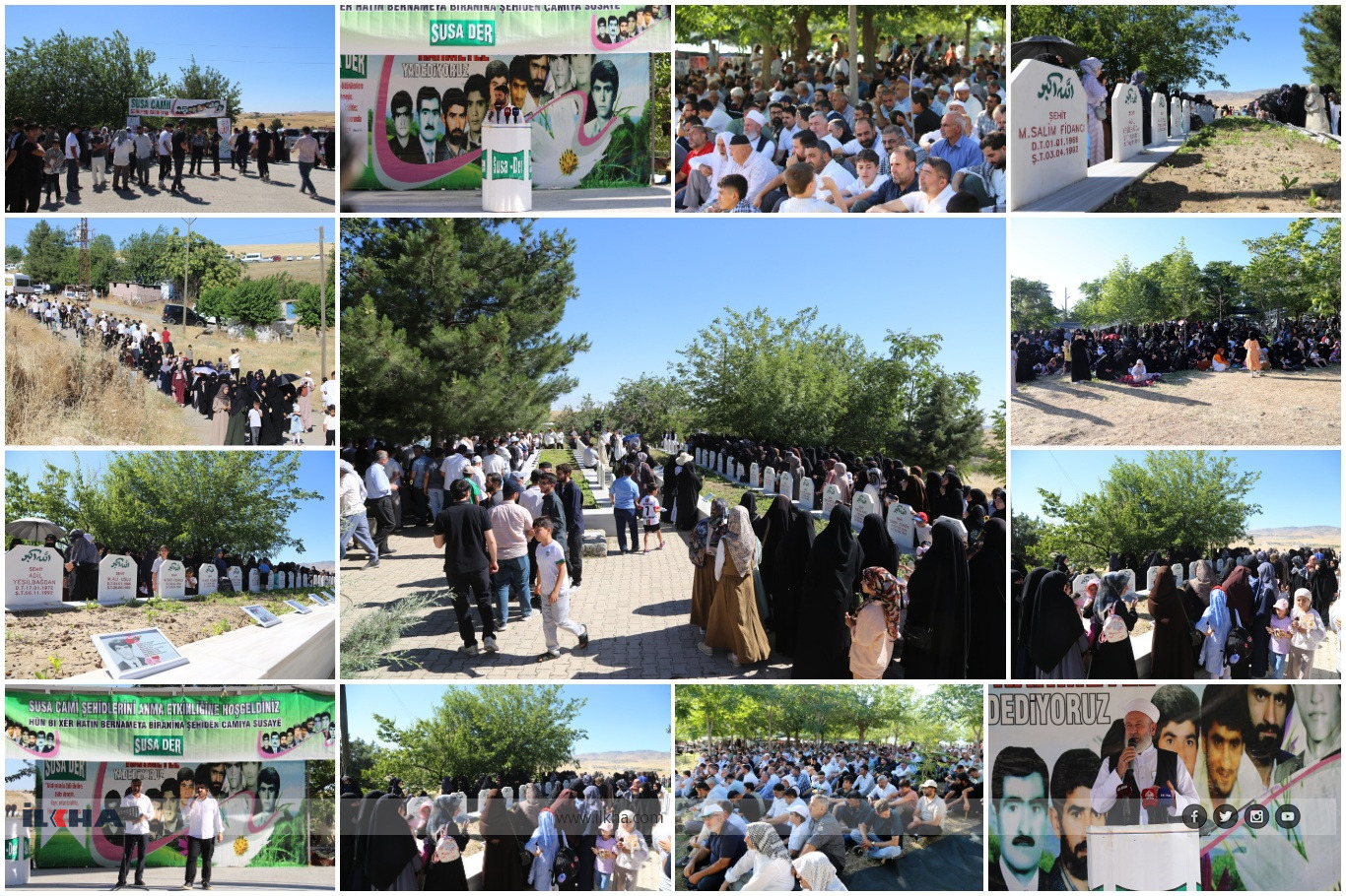 Thousands gather in Diyarbakır to mark 34th anniversary of Susa Mosque massacre