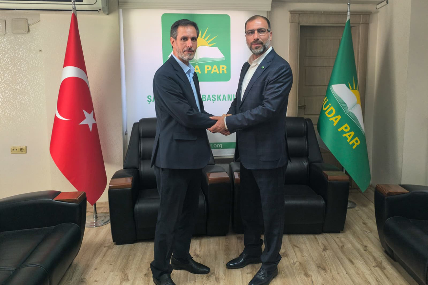  HÜDA PAR Eyyübiye'de görev değişimi