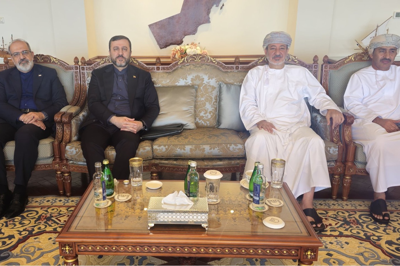 دیپلۆماتکارانی ئێران و عومانی یەکەمین کۆبوونەوەی کۆمیتەی هاوبەشی هورمزیان بەڕێوە برد