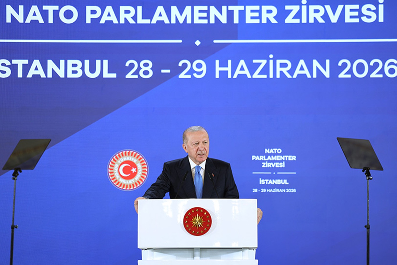 Erdoğan reaffirms support for Palestine within 1967 borders in NATO address