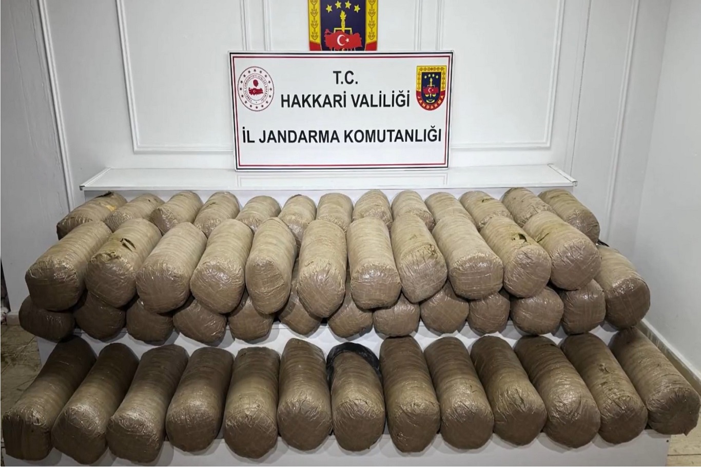 Li Colemêrgê operasyona tiryakê: 503 kîlo esrar hat bidestxistin