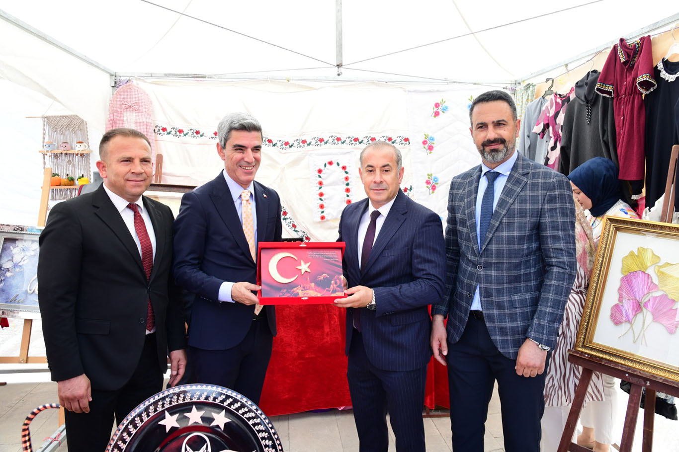 Malatya'da hayat boyu şenliğinde 30 bin kursiyerin emeği görücüye çıktı
