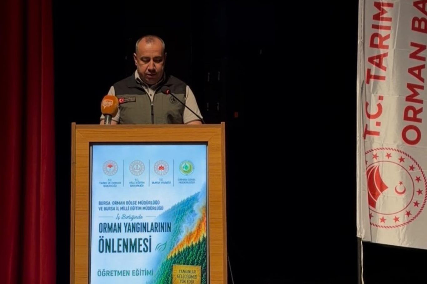 Bursa’da öğretmenlere orman yangınlarıyla mücadele eğitimi verildi