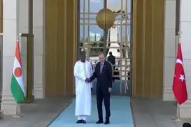 President Erdoğan welcomes Niger's President Tchiani with official ceremony in Ankara