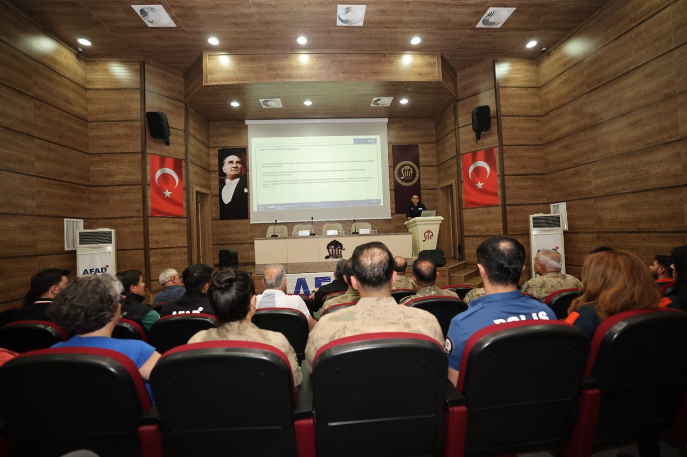 Siirt’te orman yangınlarına karşı koordinasyon eğitimi düzenlendi
