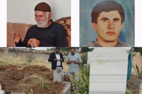 Seyyid Mustafa Bozkurt, şehid oğlunun yanına defnedildi