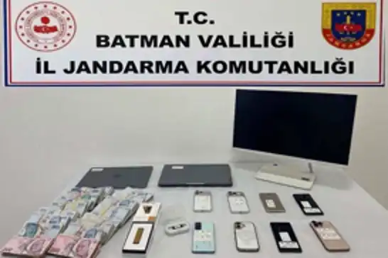 Batman'da bahis şebekesine darbe: 125 milyon TL'lik para trafiği tespit edildi