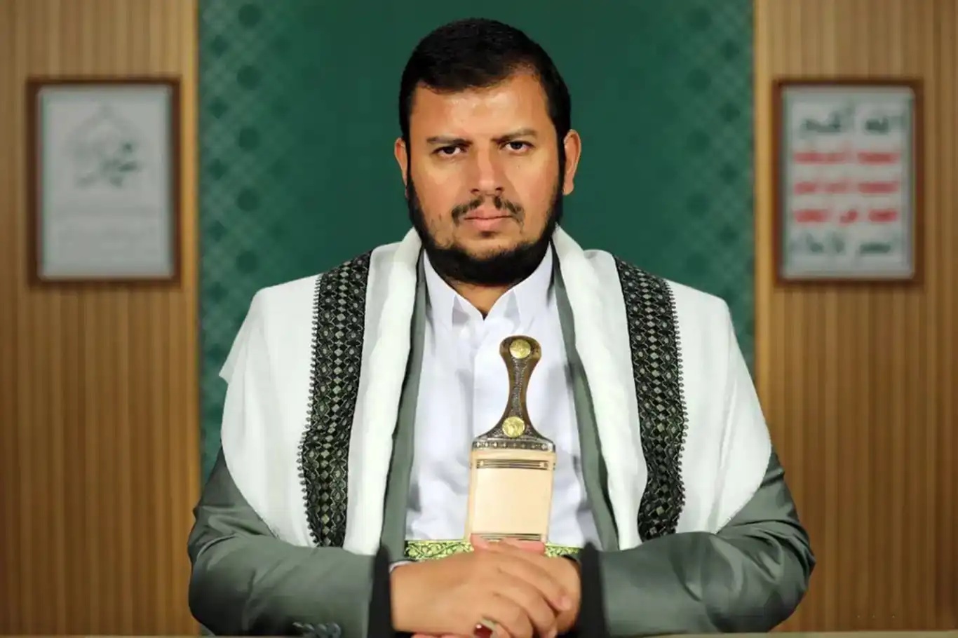ڕێبەری انصارالله: لەگەڵ بەرەی بەرخۆدان هاوئاهەنگین