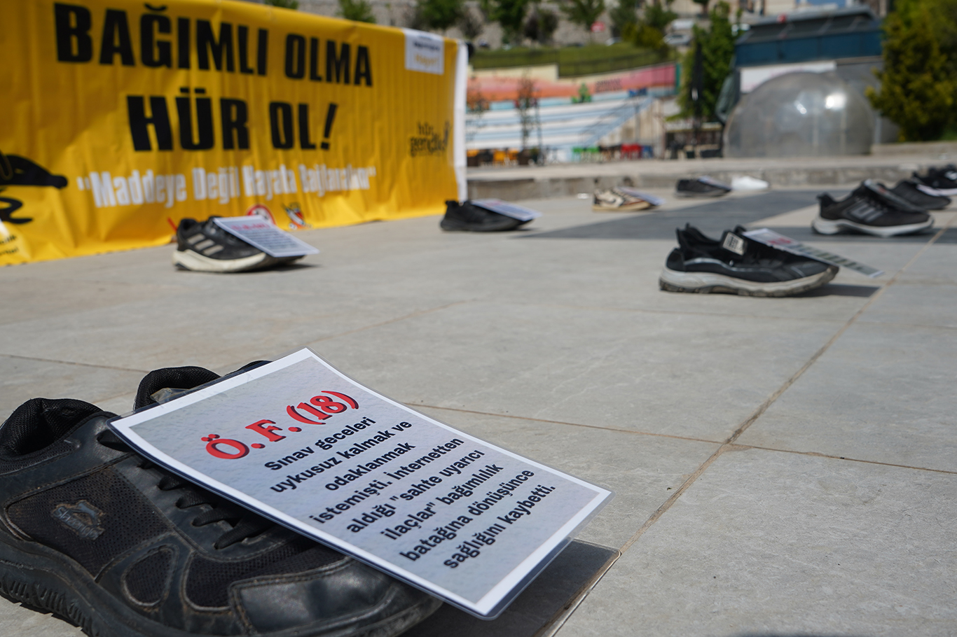 Şırnak’ta uyuşturucuya karşı "Bağımlı olma, hür ol" sergisi