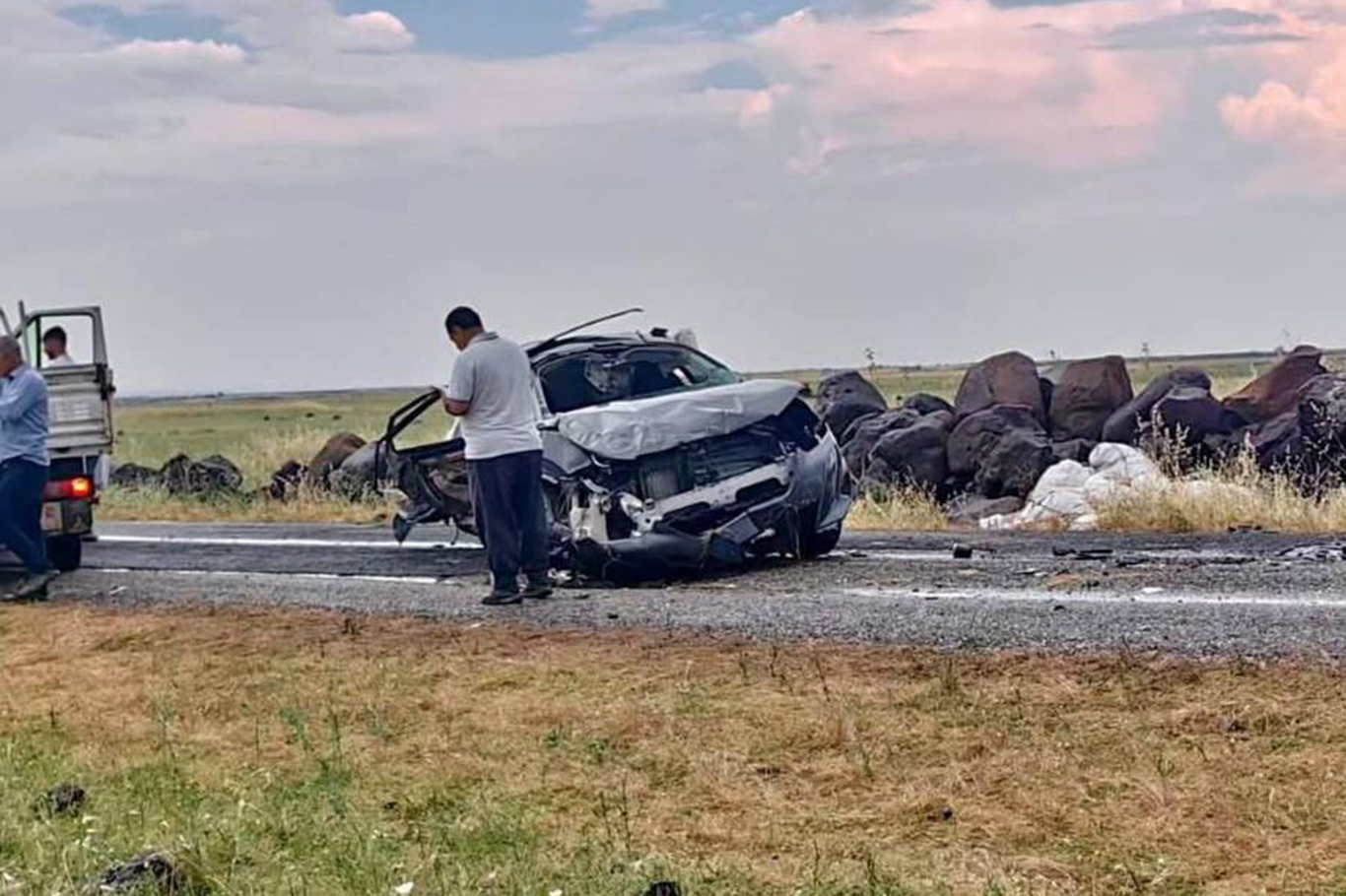 Diyarbakır'da araç takla attı: 3 ölü 3 ağır yaralı