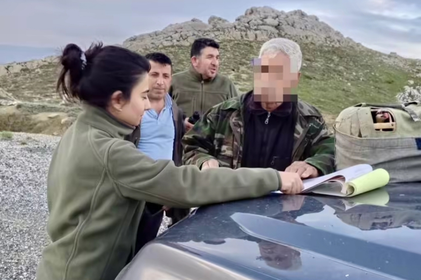 Malatya'da usulsüz avlanan 6 kişi hakkında işlem yapıldı