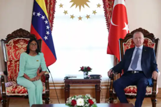 Erdoğan receives Venezuela’s Acting President Delcy Rodríguez in Istanbul