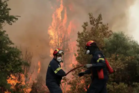 Two killed, including child, as wildfire sweeps through northern Greece