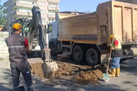 İLKHA'nın haberinin ardından su kaçağı giderildi