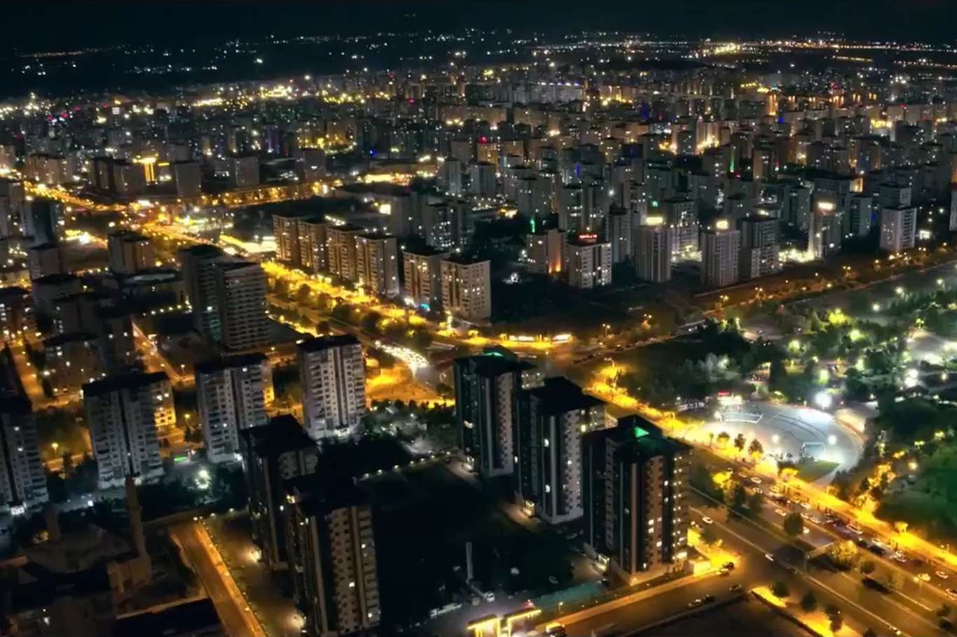 Dicle Elektrik modern aydınlatmada ilk sırada