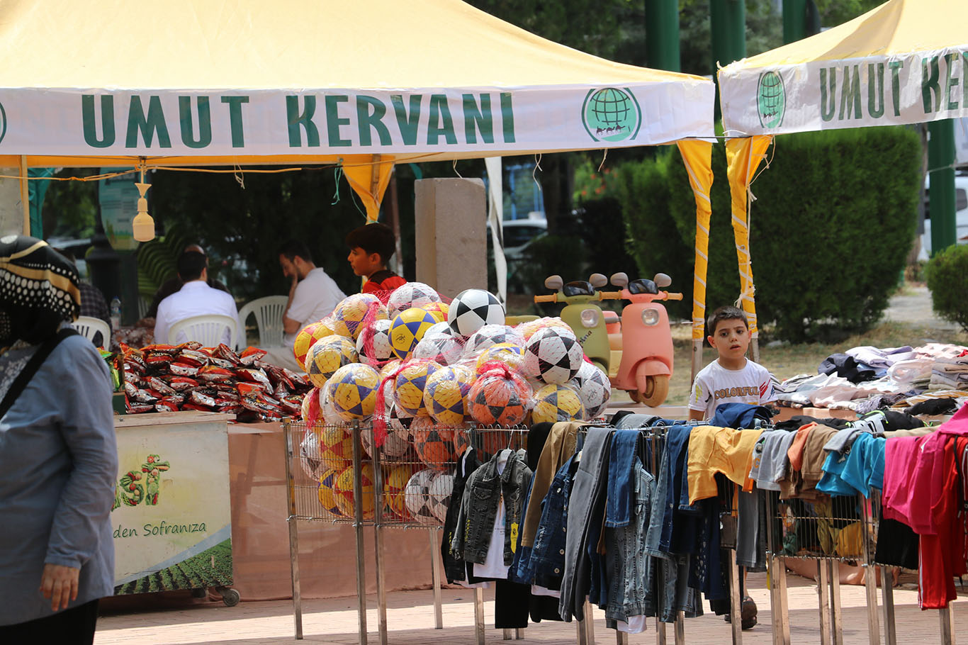 Gaziantep Umut Kervanı'nın geleneksel kermesi başladı