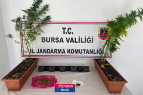 Bursa'da uyuşturucu operasyonu: 3 gözaltı