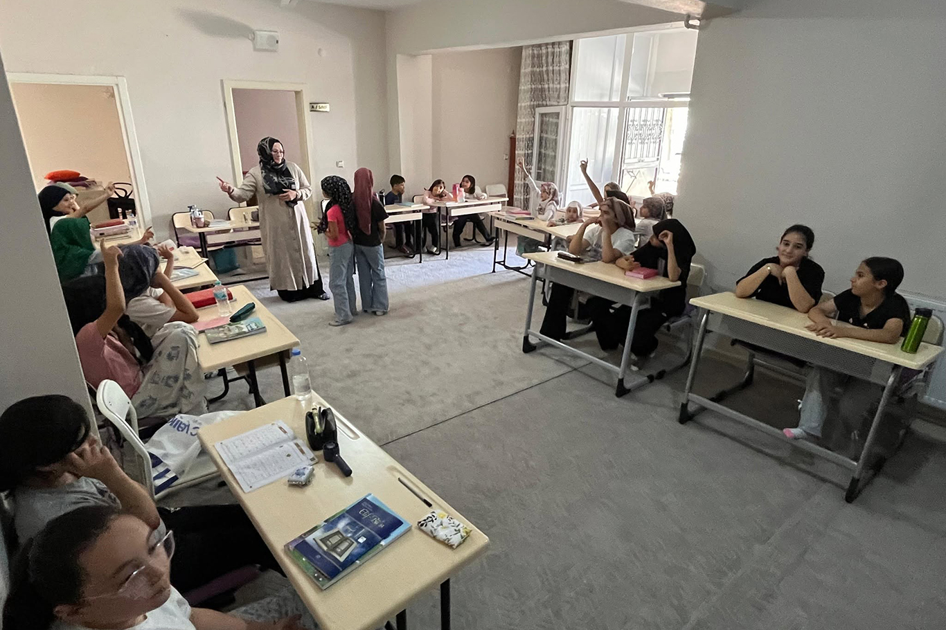 Yaz Kur'an kurslarında bağımlılıkla mücadele seminerleri başladı