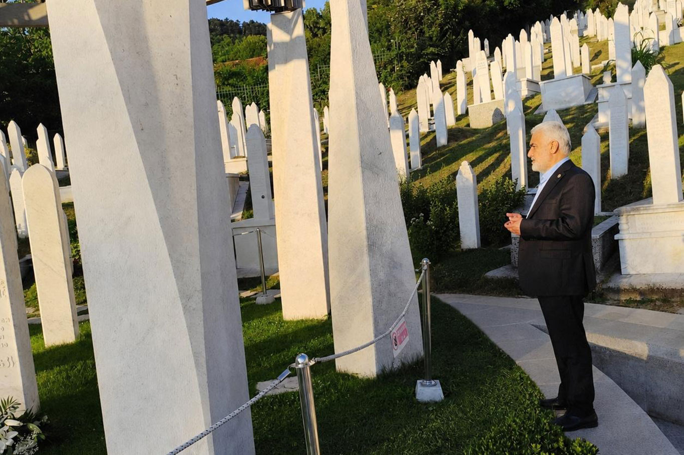 HÜDA PAR leader joins Srebrenica Genocide commemoration in Bosnia and Herzegovina