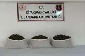 Li Dîyarbekirê 107 kîlogram maddeyên hişber hatin bidestxistin