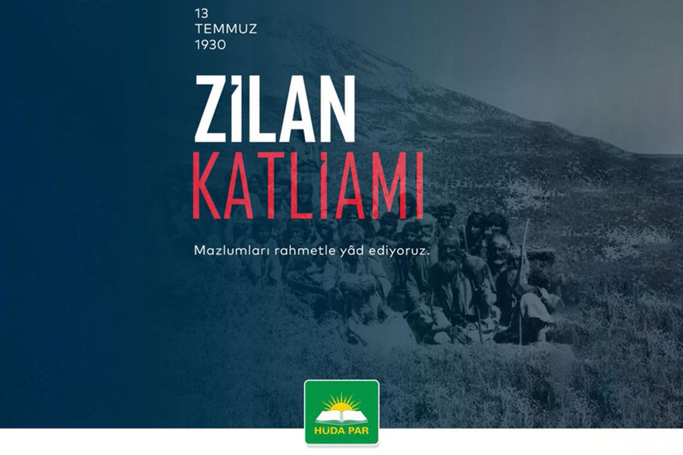HUDA PARê: Divê bi Qetlîama Zîlanê re rûbirû bibin
