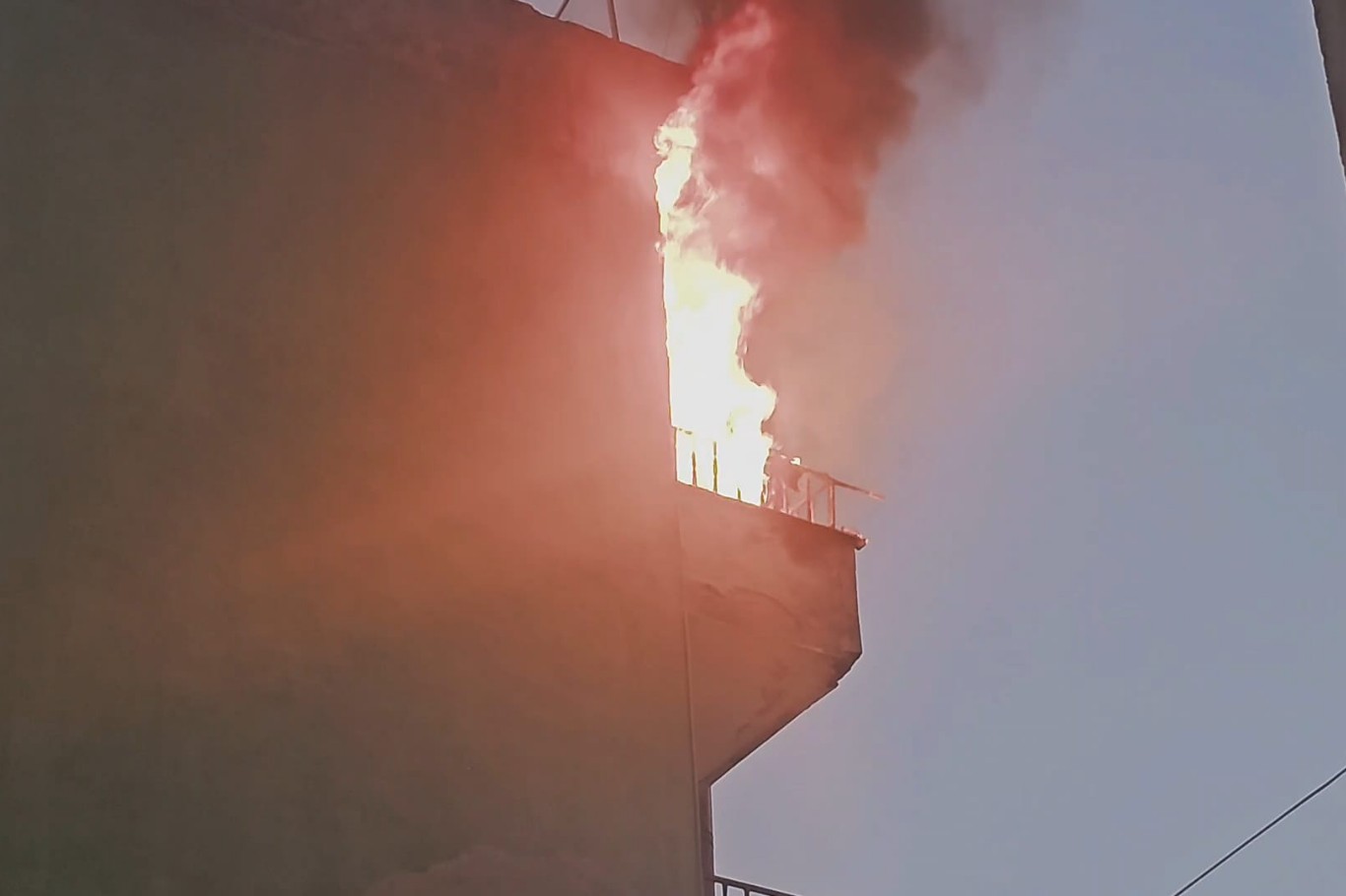 لە مێردین بتڵێکی گاز تەقیەوە: ٢ بریندار