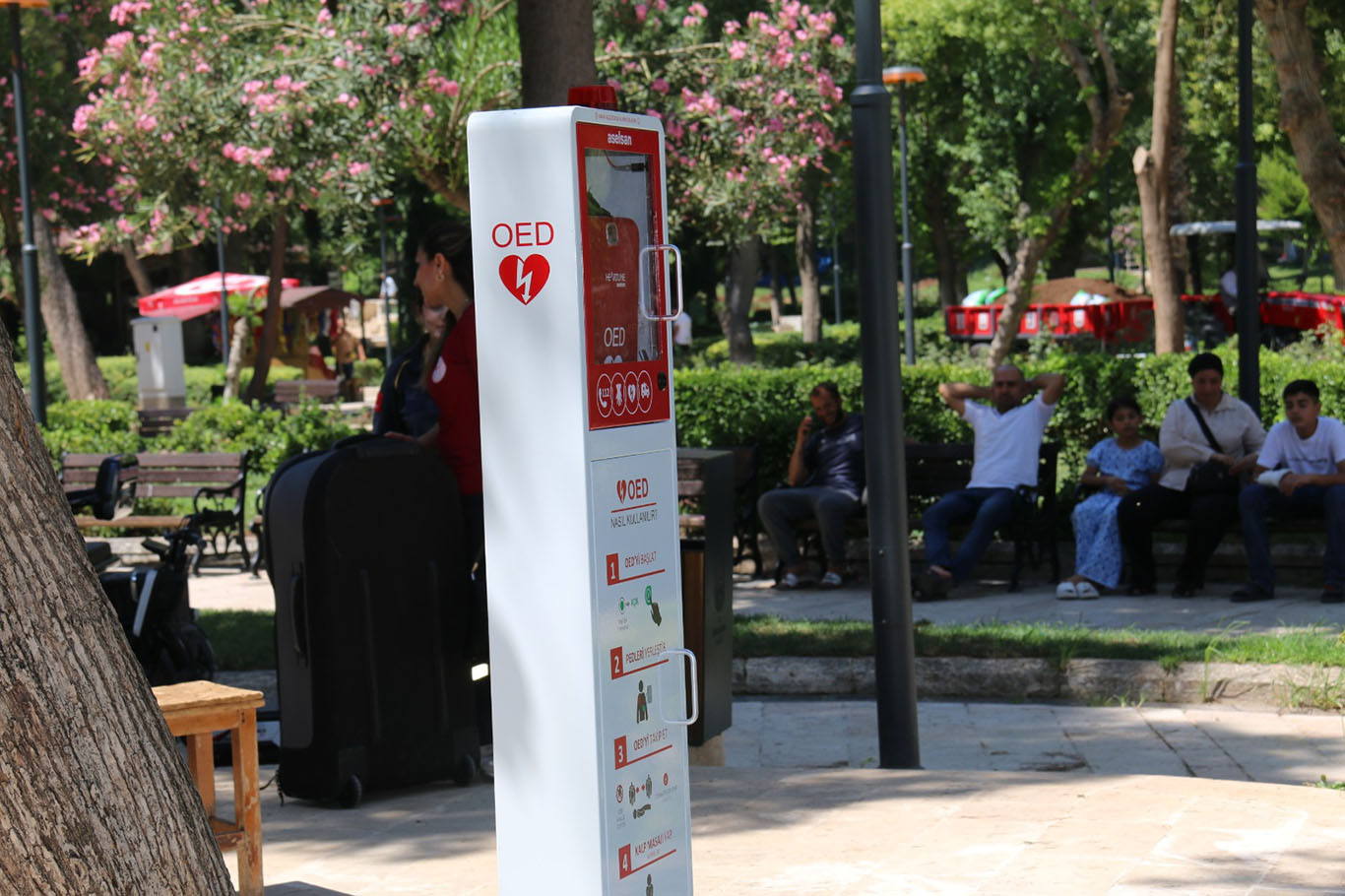 Şanlıurfa'da bir ilk: Hayat kurtaran OED cihazları hizmete girdi