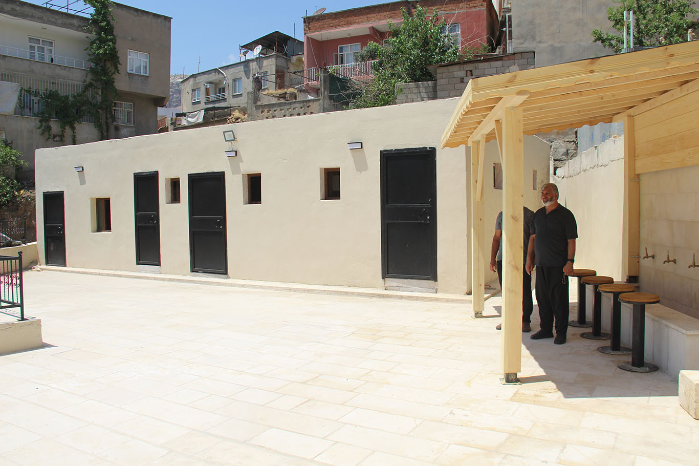 Çermik'te 4 yıldır tamamlanamayan tarihi Hanbaşı Camii için yetkililere çağrı