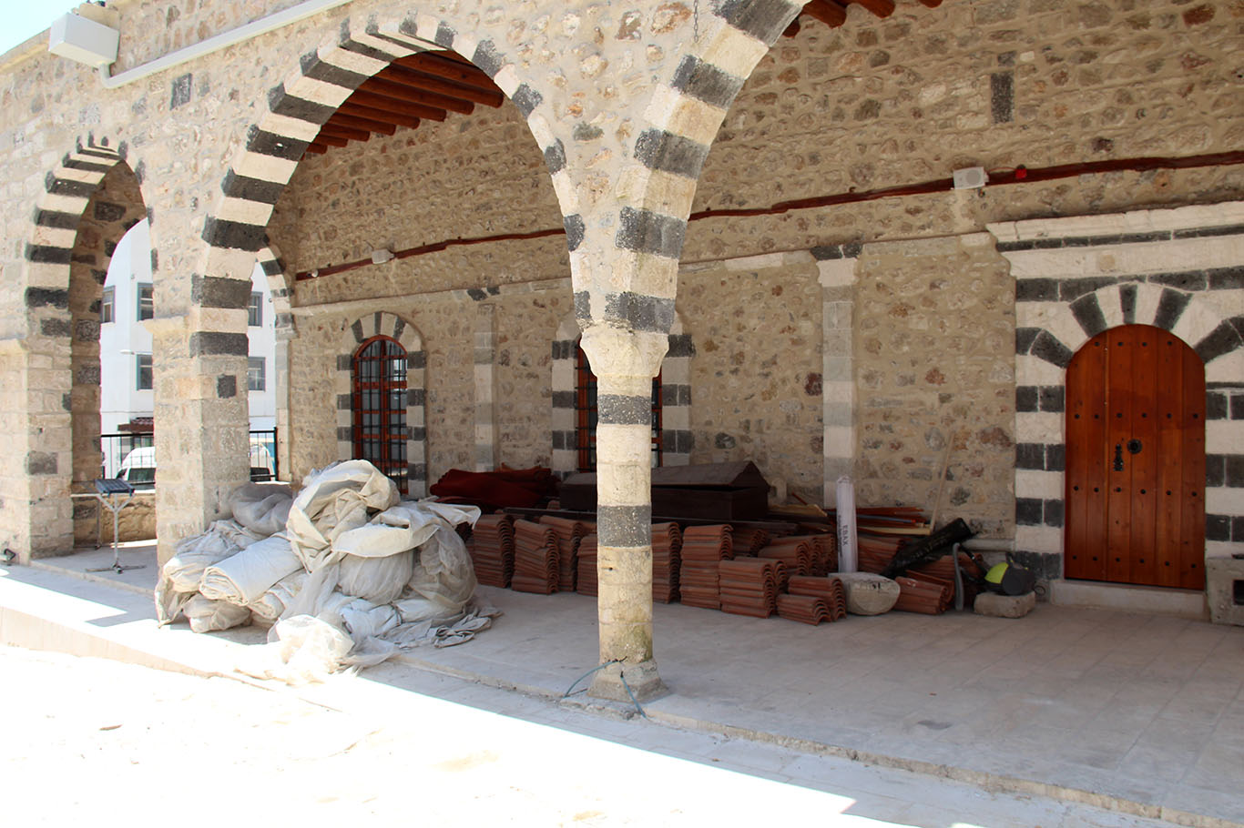 Çermik'te 4 yıldır tamamlanamayan tarihi Hanbaşı Camii için yetkililere çağrı