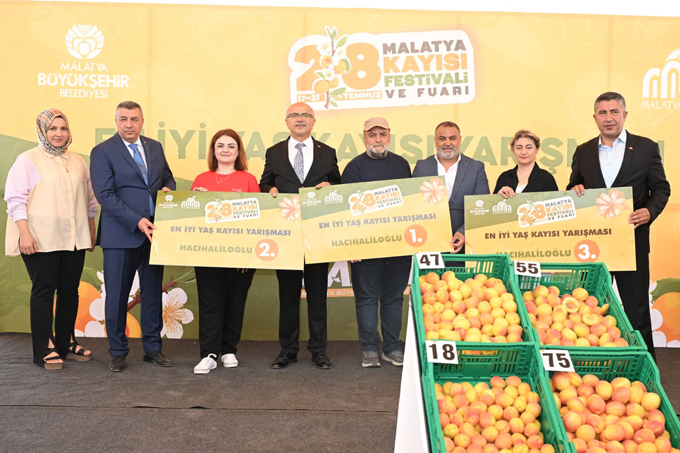 Malatya'da "En İyi Kayısı" yarışması düzenlendi
